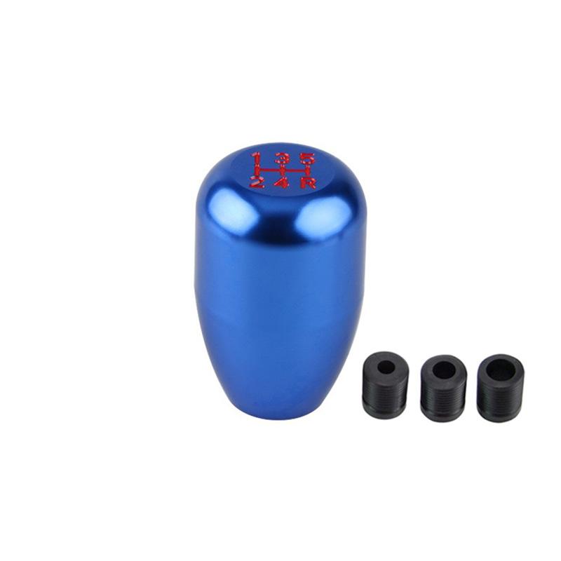 Stylish Universal 5speed Gear Shift Knob Stick Manual Transmission Universal Car Aluminum Extended Gear Shifter Gear Head Knob