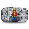 One Piece Monkey D. Luffy Pattern Pencil Case Makeup Bag Pen Bag Student Big Capacity School Supplies Zipper Pencil Pouch