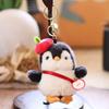 Cute Penguin Plush Toy Keychain Cartoon Stuffed Doll Backpack Pendant Bag Hanging Decoration Lovely Gifts