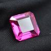 Pink Natural 10.35 Ct Square Cut Ring Size CERTIFIED Ruby Loose Gemstone
