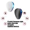 Ultrasonics Mosquitos Repeller Waterdrops Shape Safe Effective Mouses Control Device for Indoor and Outdoor Use