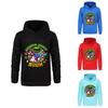 Minecraft Hühner-Jockey Kinder Cartoon Hoodie und Hose Set Aus Baumwolle Für Lässige Winterkleidung