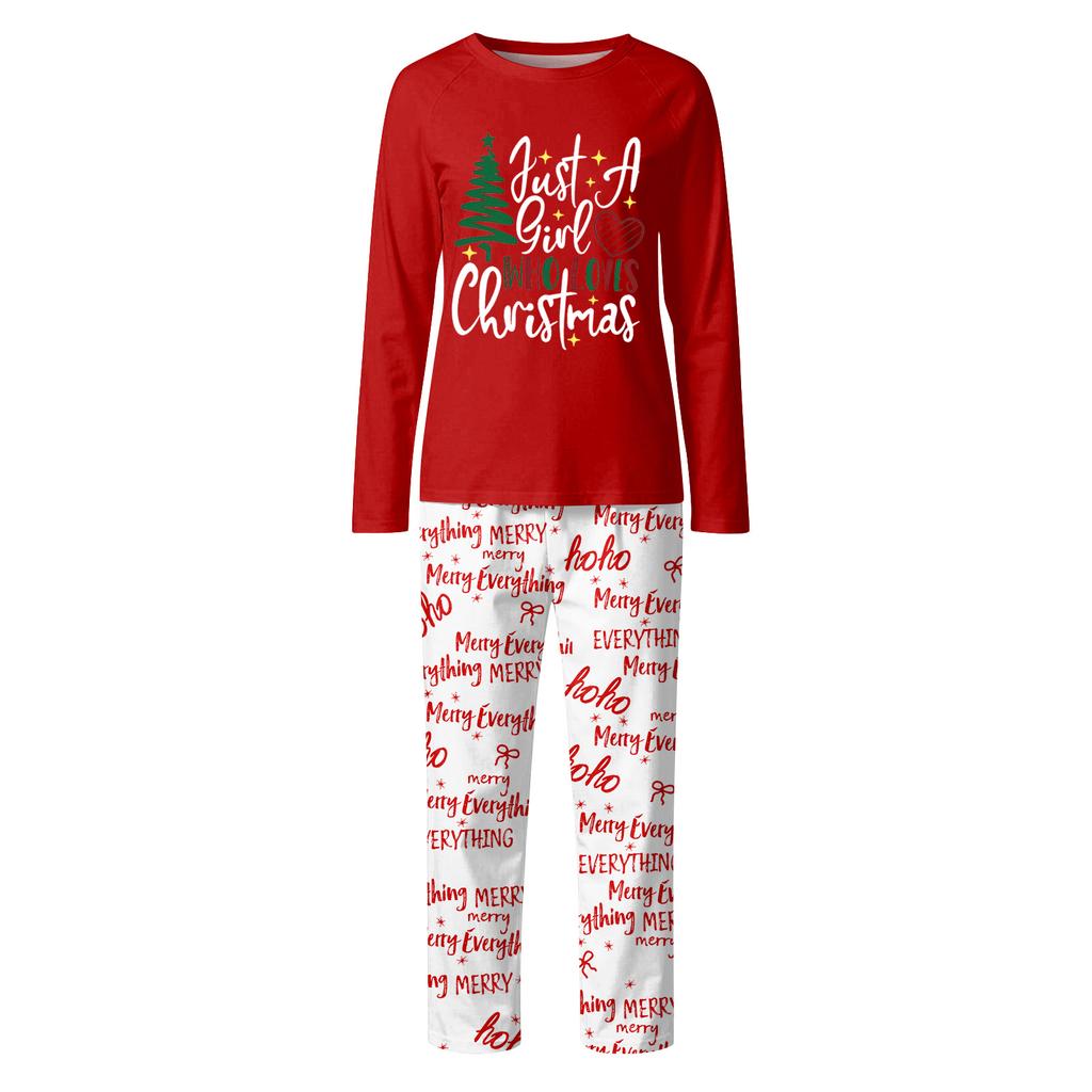 Seturi asortate pentru familie Pijamale, ținute de lounge, Set cu mâneci lungi+pantaloni asortate pentru familie