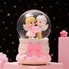Dreamy Unicorn Crystal Ball Luminous Music Box - Snowflake Gift for Best Friend, Creative Qixi Present