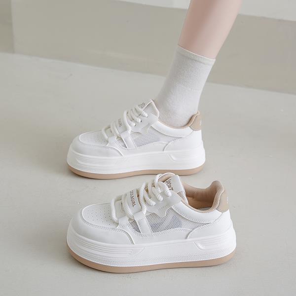 Fashion All-Match Sports Shoes Lady Clogs Platform Tennis Female Casual Sneaker Basket Creepers Small Breathable Summer Leisure