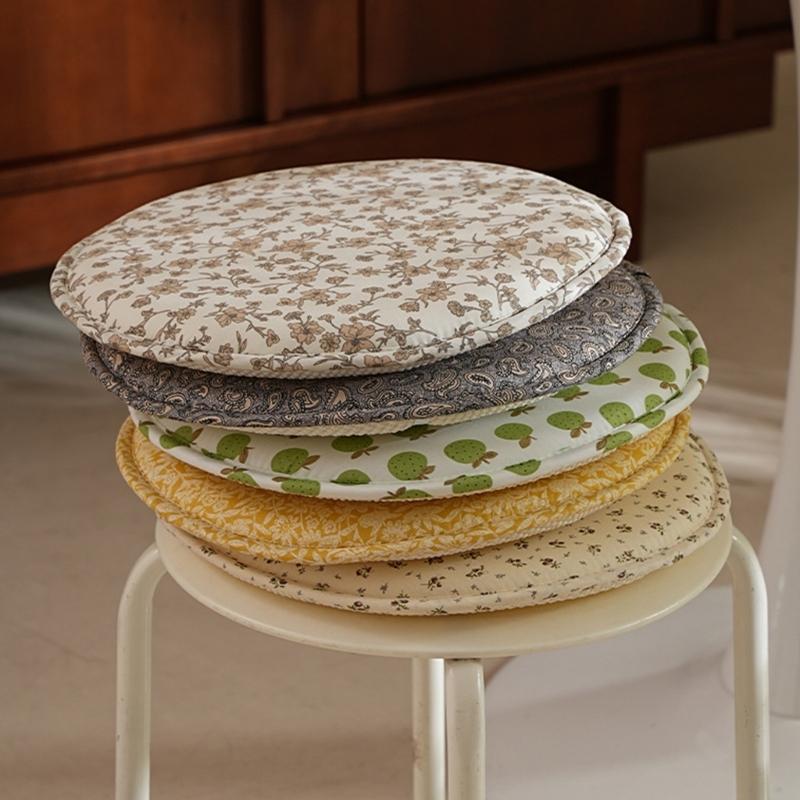 Soft 13Inch Round Seat Cushion Pad for Kitchen Dining Chairs with High Density Foam Filling