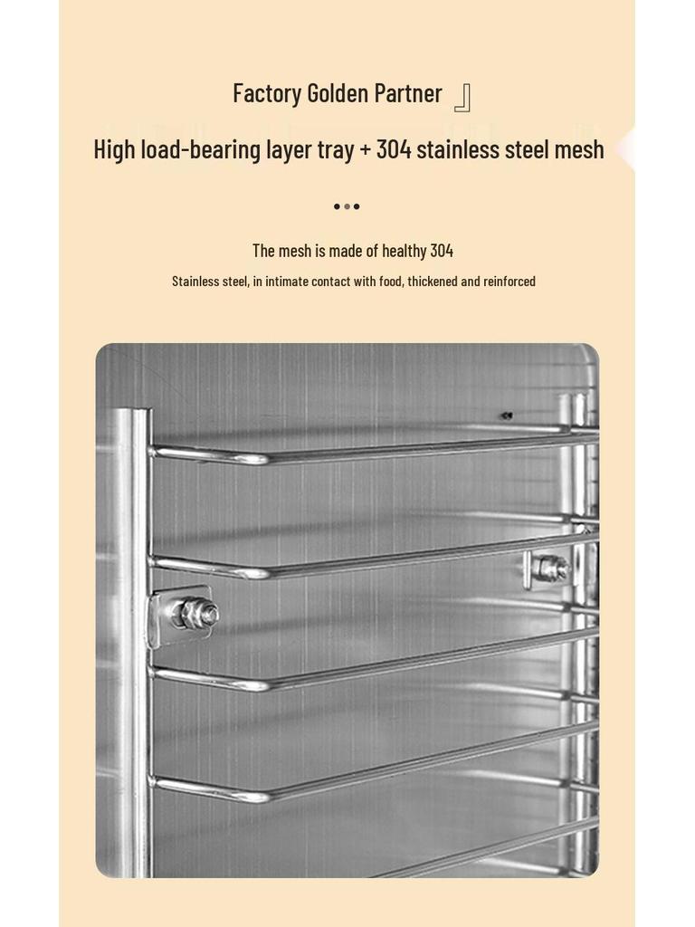 Compact Smart Dehydrator for Vegetables, Fruits, Meat, and Herbs: Multi-functional Household & Commercial Food Dryer