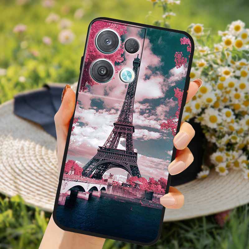 For OPPO Reno 8 Pro 5G Cases Fashion Soft Silicone TPU Shockproof Back Covers For OPPO Reno8 Pro + Plus Phone Case Protect Couqe