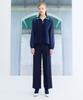 THE STUDIO K Pique Long Sleeve Top_Navy