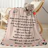 Love Letter To Son Blankets are suitable for living rooms,making them an ideal choice for outdoor travel and gifts.