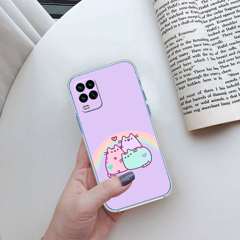 JO46 Pouzdro na telefon Pusheens Cat pro Motorola G34 G32 G31 G14 G84 G62 E32 G24 G72 G71 G73 G85 G200 G60S G60 G52 G51 G50 G42 G41 G32 G30