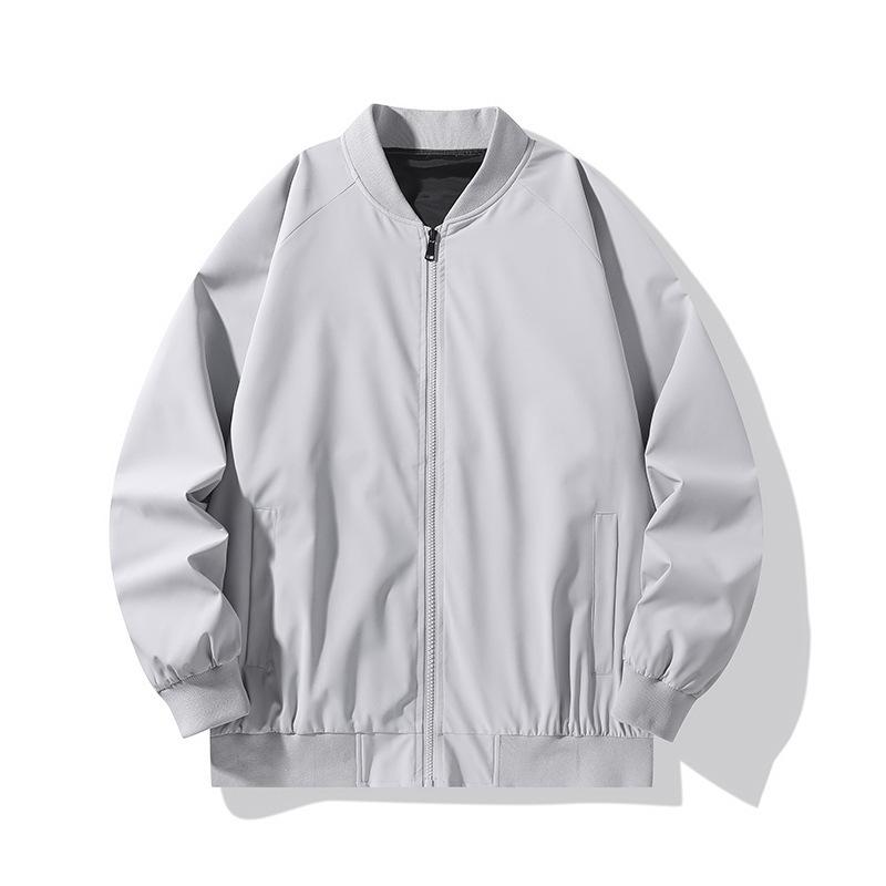 New Jacket Jacket Men's Spring and Autumn Trendy Brand Versatile Loose Baseball Collar Fashion Casual Top