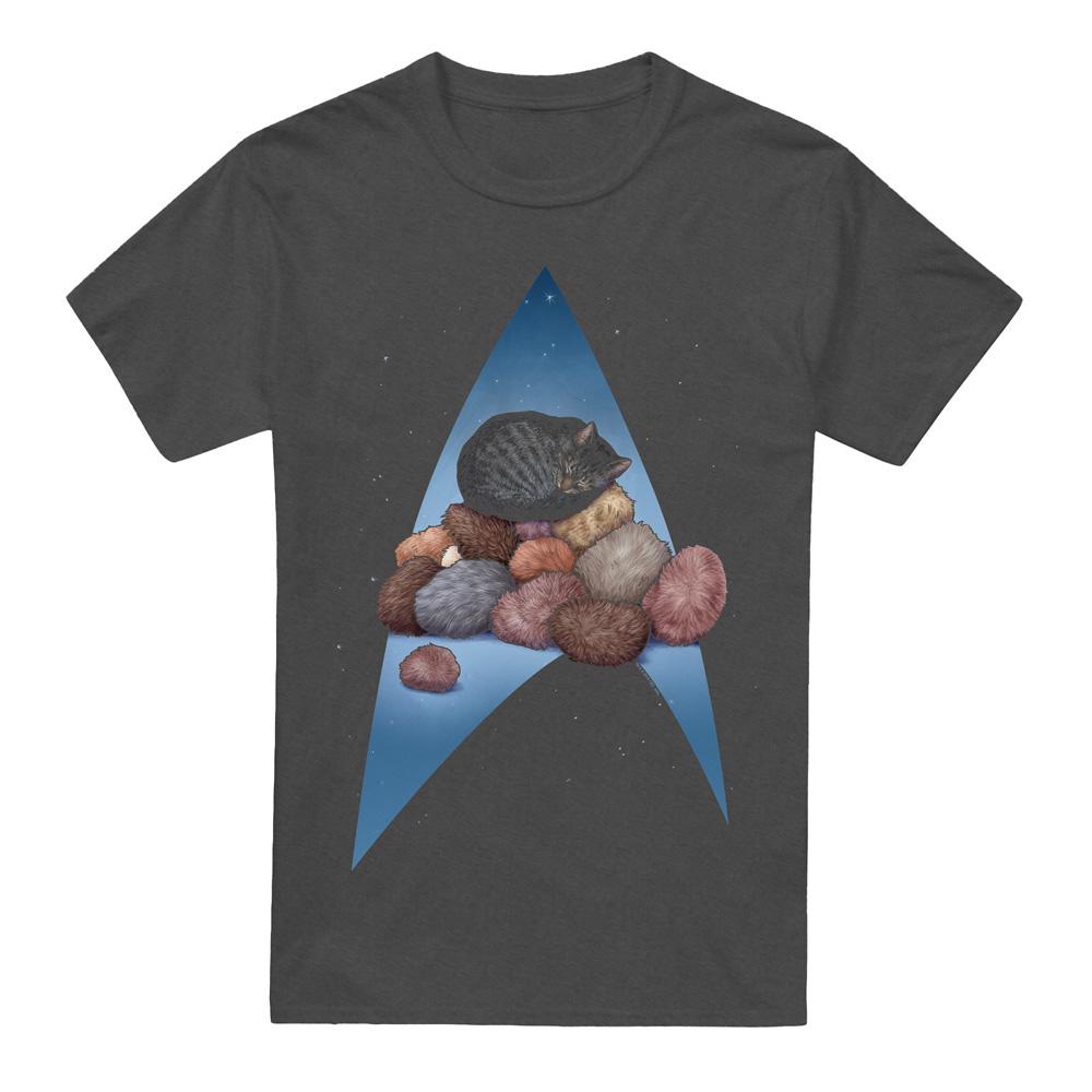 STAR TREK Unisex Adult Five Year Nap T-Shirt