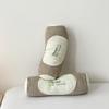 Herbal Buckwheat Cervical Support Pillow Bone-Shaped Cylinder Neck Pain Relief Adult Single Use