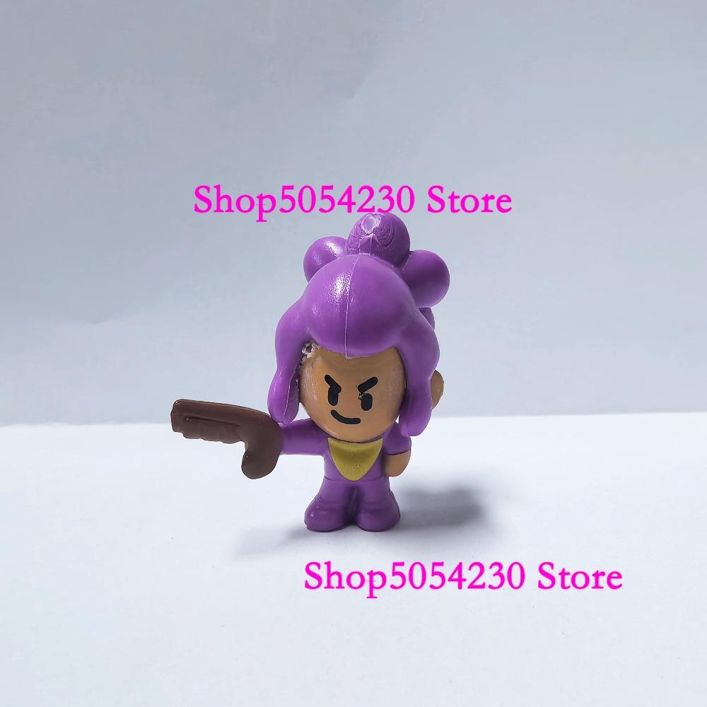 NEW Fashion Cartoon Dolls Original Model Mini Anime Figures Brawl-Stars Decoration Star-Player Collectible for Christmas Gifts