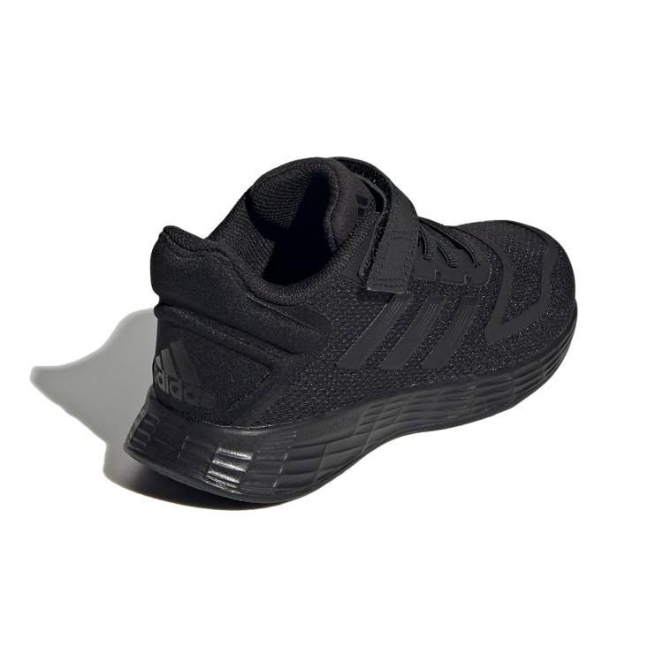 adidas Duramo 10 EL K Fabric Comfortable Abrasion Resistant Low Top Kids' Running Shoes Black Kids' GZ0637