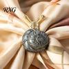 Retro Jewelry Gift Enamel Snail Brooch, Vintage Insect Pin for Women Suit Coat, Gentle Simple Brooch Multicolor Lapel Cloak Dress,