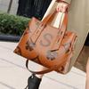 Women's Handbag New Three-dimensional Embossed Shoulder Bag Fashionable and Atmospheric Mother Bag Versatile Large Capacity Tote Bag