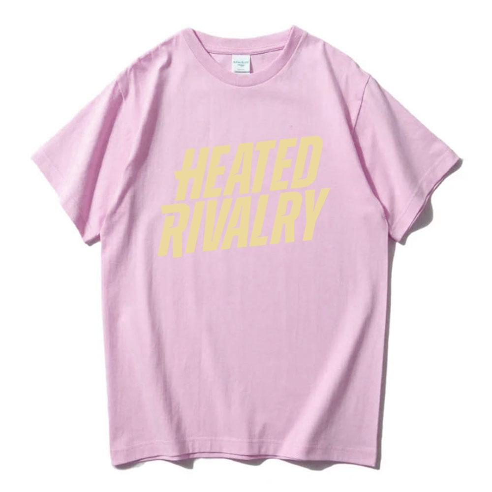 Heated Rivalry Logo Tee Unisex Streetwear Short Sleeve Loose Cotton Unisex Tshirt TV Graphic Printing Tshirts Fashion Male Clothes