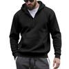 Autumn and Winter Casual Commuting Hooded Zipper Sweatshirt