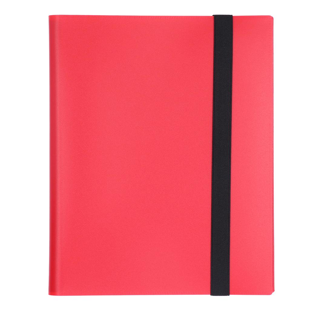 Card Binder 20 Pages 9 Pocket Large Capacity Colored Cover Card Collection Storage Album for Game