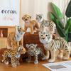 Sibirischer Tiger Plüschpuppe - Kleiner Löwe, Tiger, Leopard Zoo Souvenir