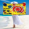 Futbol Colombiano Print Beach Towel, Large Soft Quick Dry Towel for Beach Camping Swimming