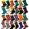 Herren Herbst- und Wintermode Neue Halloween Kürbis Lustige Hohe Socken
