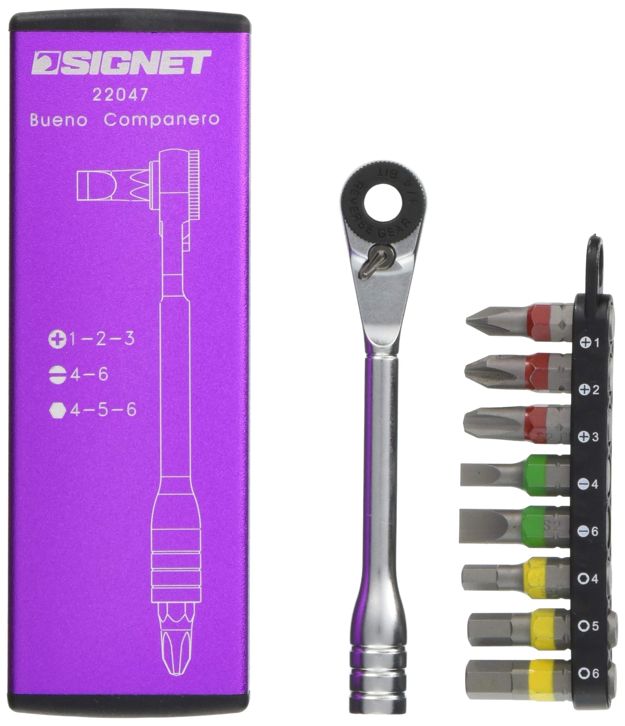 

Набор отверток ESCO [Phillips-Hex] (Тип храпового механизма) EA562-30