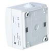 Bell switch, surface-mounted, IP55, gray, AQUANT