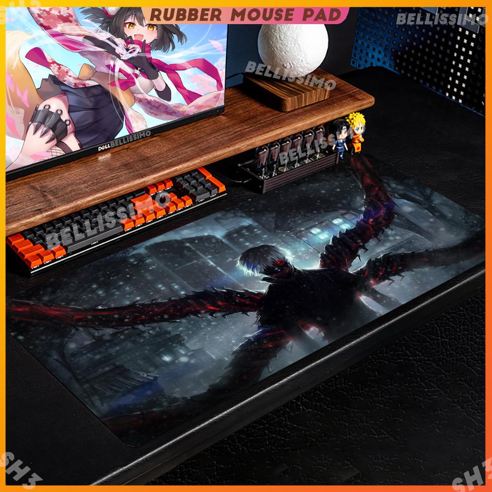 Ttokyo Gghoul Mouse Pad x Rubber Mouse Pad Mouse Stand mm Teclado Gamer Mat Super Big Large Edge Lock Desk Mat