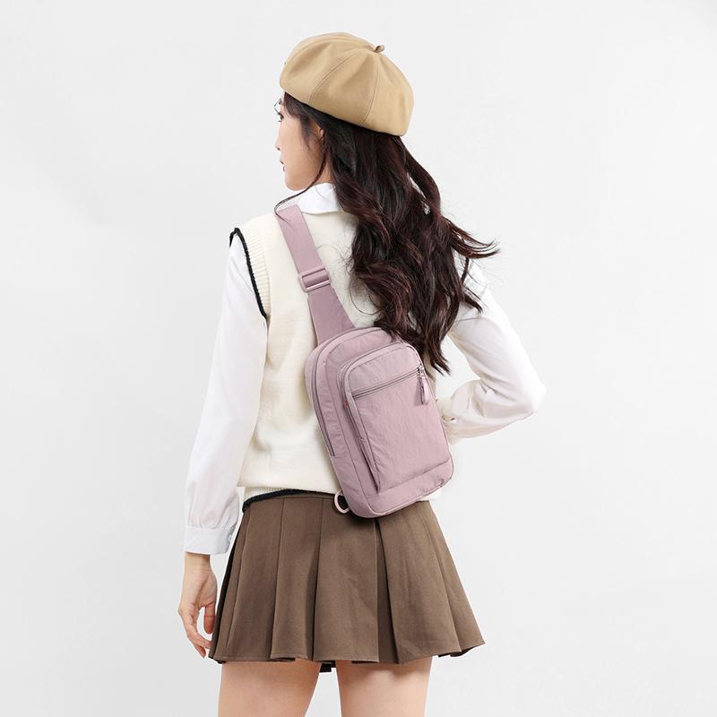 Women's Shoulder Bag Men's Water-repellent Mobile Phone Chest Bag Outdoor Sports Crossbody Bag Waist Bag