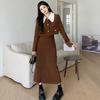 Autumn/Winter 2025 Corduroy Two-Piece Set for Plus Size Girls - Slimming & Stylish