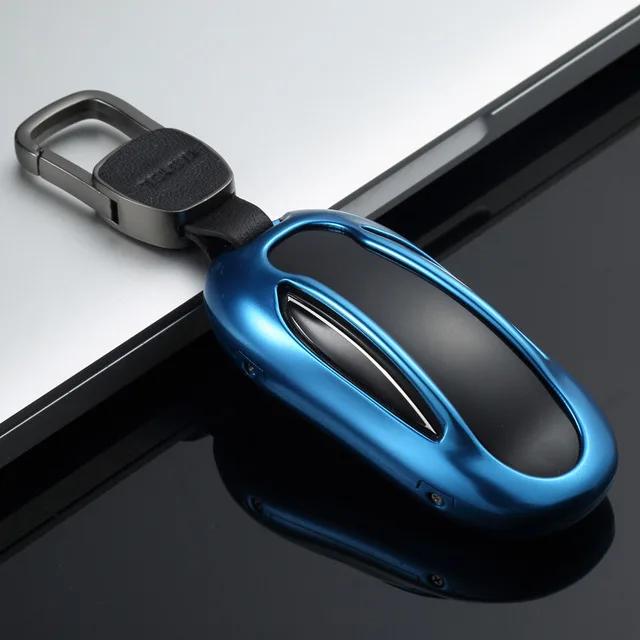 Suitable for Tesla keychain model3 card modely sY modelx car remote control case