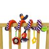 Non-Toxic Plush Fabric Pp Cotton Sensory Development Musical Doll Baby Activity Rattle Plush Bed Toy Hanging Mobiles Car Seat Toys Gifts