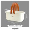 Portaoggetti Doccia Portatile per Dormitori: Cesto Porta Articoli da Toeletta con Design Drenante