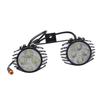 Electric Scooter Double Head Front Light Fit for Waterproofing High Brightness LED Electric Scooter Handlebar Lamp