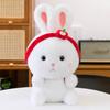 New cute cute cute fruit headband rabbit doll soft cute bee avocado bib backpack rabbit play