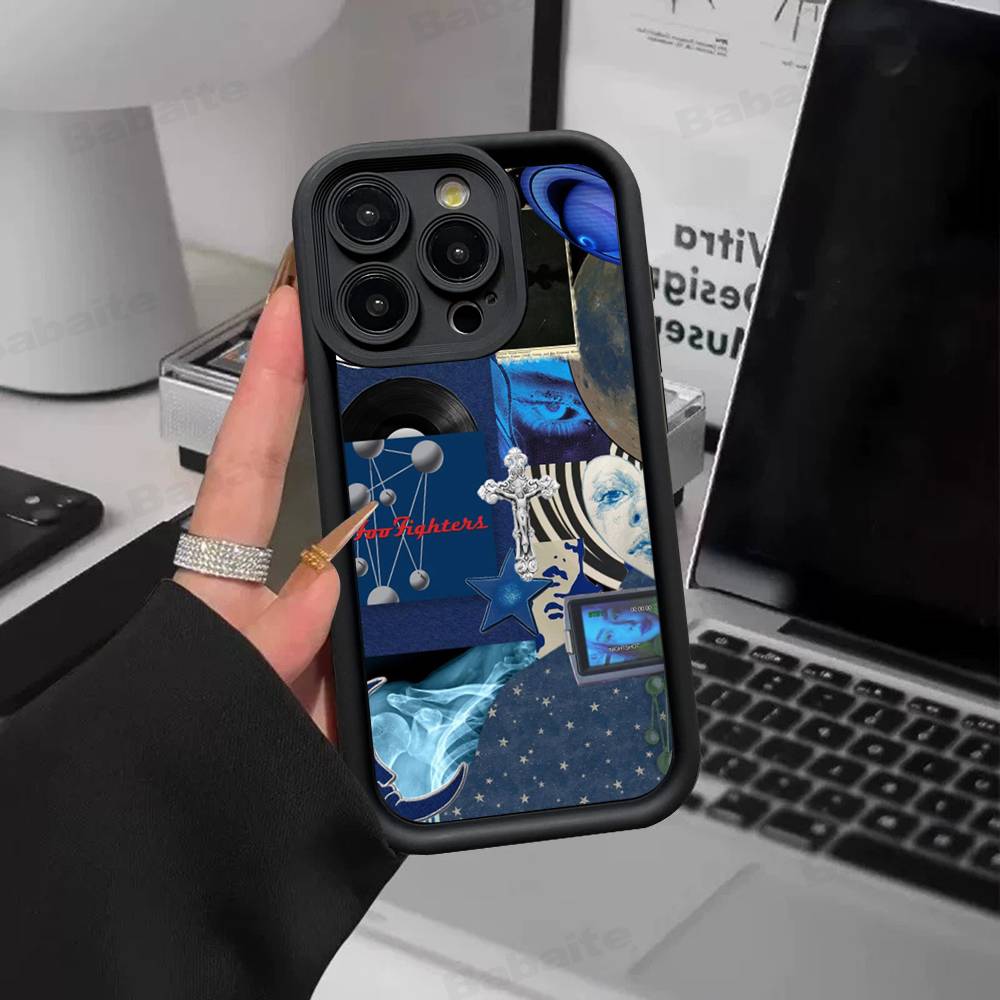 

Чехол для телефона F-Foo F-Fighters Classic Rock для IPhone 17 16 15 14 13 12 11 Pro Max Plus Силиконовый противоударный чехол iPhone 16