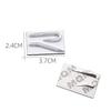 New R Emblem Car Metal Body Tail Trunk Sticker Accessories For Volkswagen VW GTI Rline Polo Golf MK8 Touareg Passat Magotan CC zd0