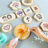 Handmade Diy Mosaic Cup Mat Bottom Bamboo Pad Heart Square Coaster Parent-Child Early Education Free Creation Handicraft Toys