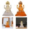 Religious Buddha Sculpture Goddess on Lotus Fengshui Artwork Hindu Goddess