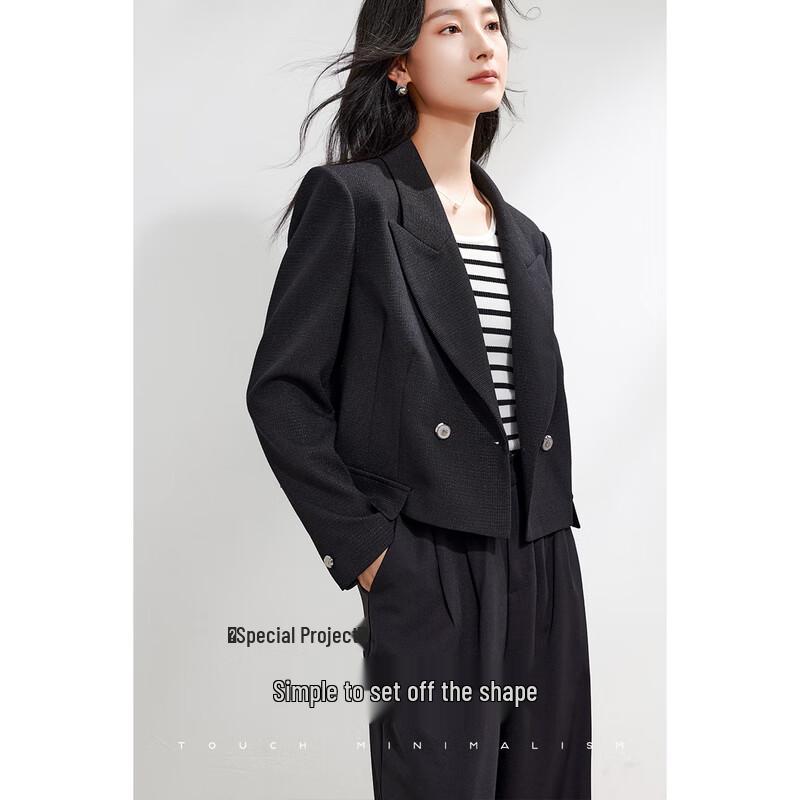 

Si Shui Nian Hua Women s Elegant Long-Sleeve Short Jacket L