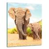 GLASS PLATE BOARD PANEL TABLETOP 40x52 ELEPHANT