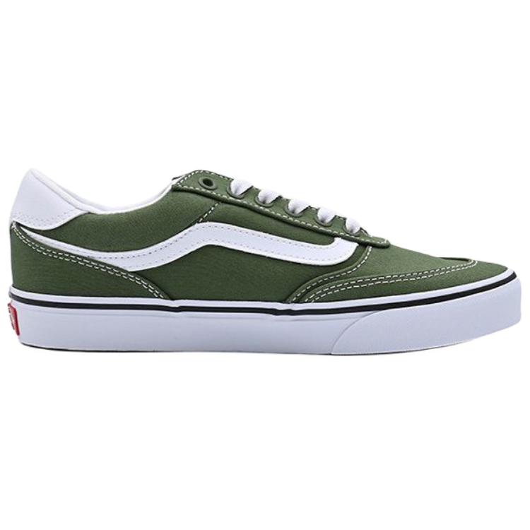 Vans Brooklyn LS Skateboard Shoes Men's Low top Green VN000D7QEN6