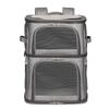 Mochila Portátil Dobrável de Camada Dupla para Animais de Estimação para Gatos Cães com Grande Capacidade Design Confortável Respirável para Dois Animais