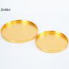 European-Style Round Fruit Plate,Hammer Texture Patterned Metal Cake Tray,Tea Dessert Home Living Room Snack Plate Decoration