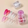 Super Glitter Pearlescent Nail Powder, Pearlescent Magic Shell Cloud Brocade Powder, Neon Pearlescent Glitter Color Platinum Powder