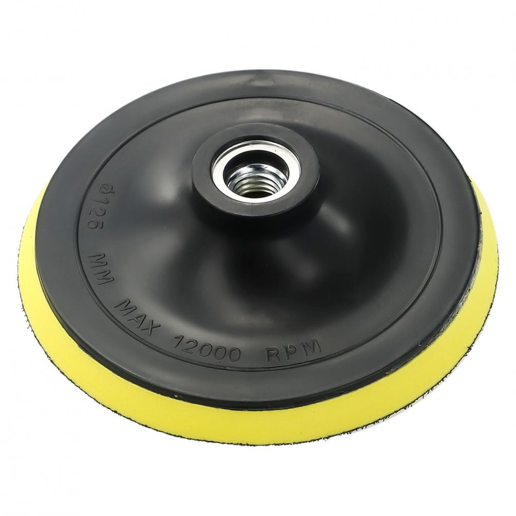 Disc de lustruit galben+negru. Instrumente de curățare pentru lustruire pentru detaliu auto