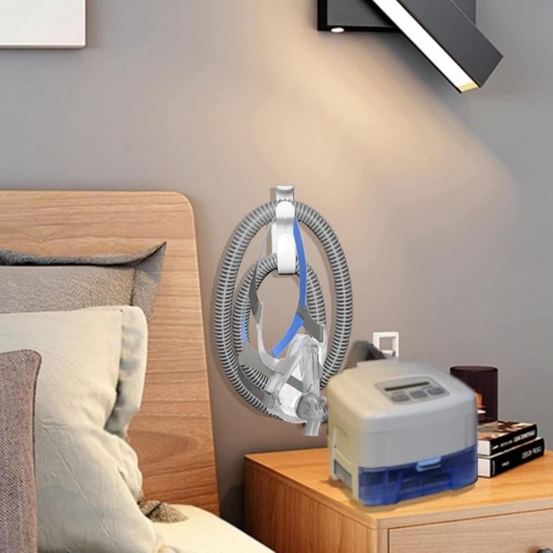 Abs Cpap Tube Holder With Double Hooks For Bedroom Sleep Apnea Equipment Storage
